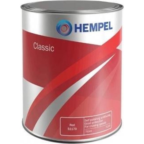 Hempel Classic 71220 zelfslijpende antifouling 750 ml, 30390 blauw