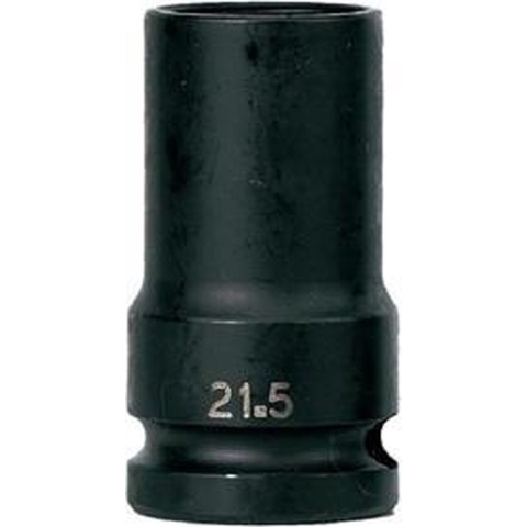 RODAC 1/2"krachtdop linkse draad 18,5 mm