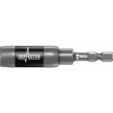 Wera 5057676001 Impaktor R Bithouder Met Ringmagneet En Springveer - 1/4"X 75mm