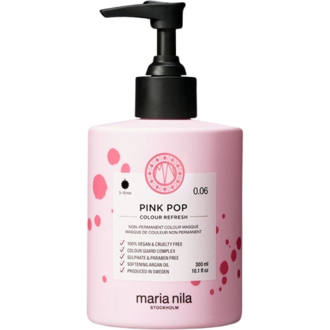 Maria Nila Colour Refresh Haarmasker 300ml 0.06 Pink Pop