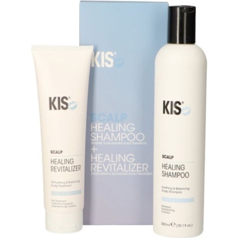 KIS Scalp Healing Shampoo + Healing Revitalizer Duo