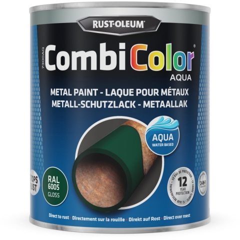 Rust-Oleum Combicolor Aqua Hoogglans - Ral 6005 Mosgroen - 0,75L