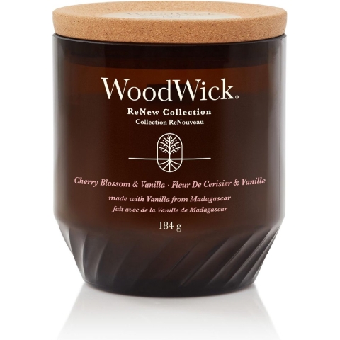 WoodWick ReNew Candle Cherry Blossom&Vanilla Medium