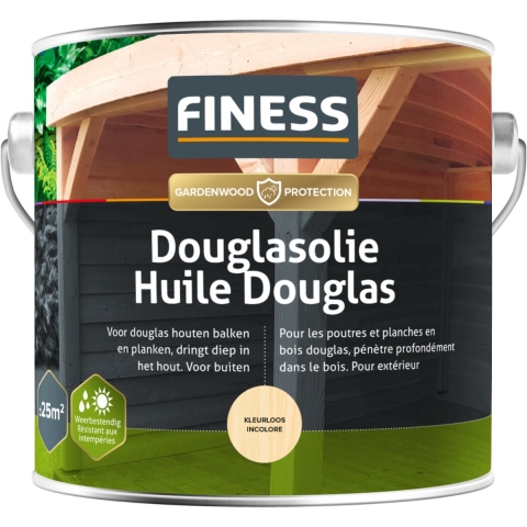 Finess Douglas Olie - Kleurloos - 2,5L