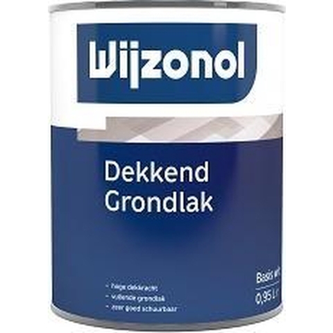 Wijzonol Dekkend Grondlak Alkyd - Op Kleur Gemengd - 1L