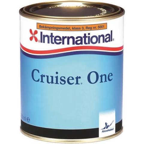 International Cruiser One zelfslijpende antifouling 750 ml, 010 red