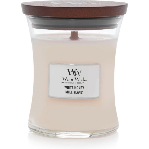 WoodWick Candle White Honey Medium