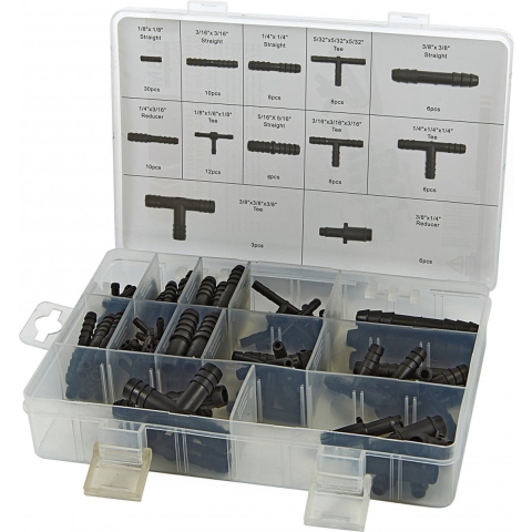 HBM 113-delige assortiment vacuüm line-connectors