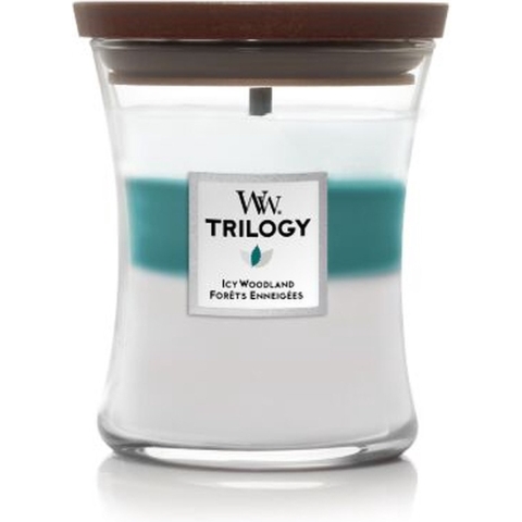 WoodWick Trilogy Candle Icy Woodland Medium