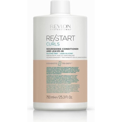 Revlon Re-Start Curls Nourishing Conditioner Leave In 750ml