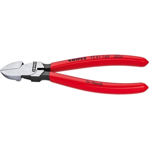 Knipex 7201180 Zijsnijtang Voor Kunststof - 180mm