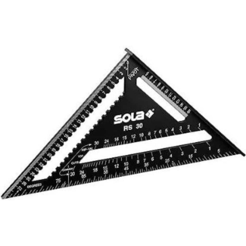 Sola RS 30 Meetdriehoek Metrisch - 30cm