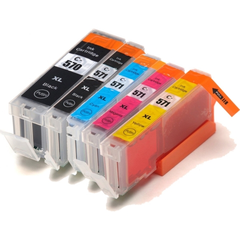 Secondlife Canon Multipack 570 / 571 Series Zwart