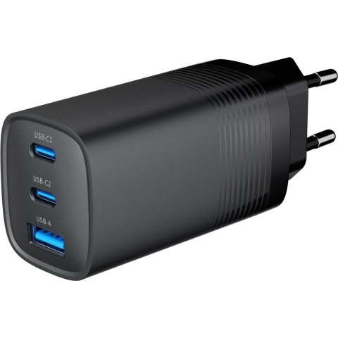 Gembird USB-C Combo Snellader 65W