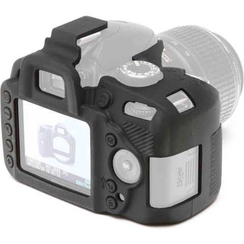 easyCover for Nikon D3200 black Camera case
