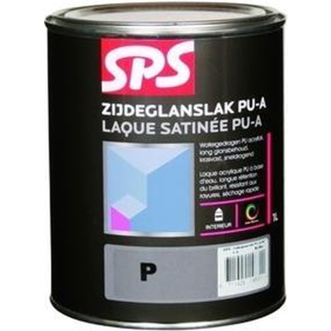 SPS Satin PU-A Lak - Op Kleur Gemengd - 1L