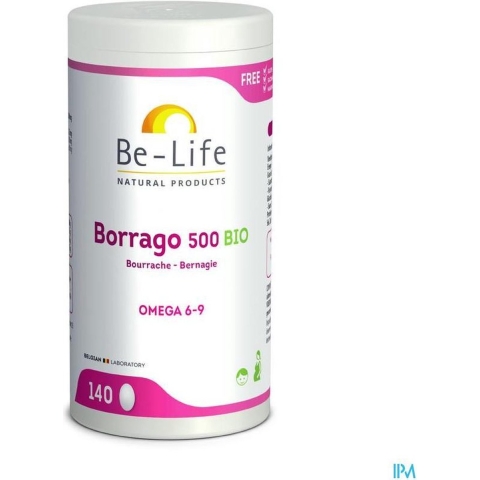 Be-Life Borrago 500 | 140 capsules