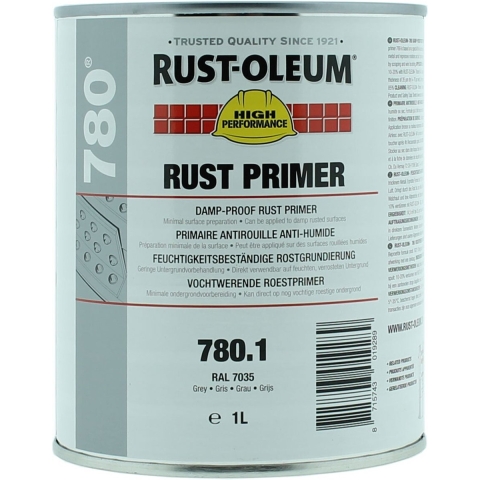 Rust-Oleum Roestprimer 780 - Ral 7035 - 1L