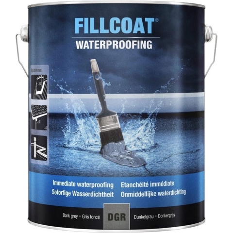 Rust-Oleum Fillcoat - Donkergrijs - 1L