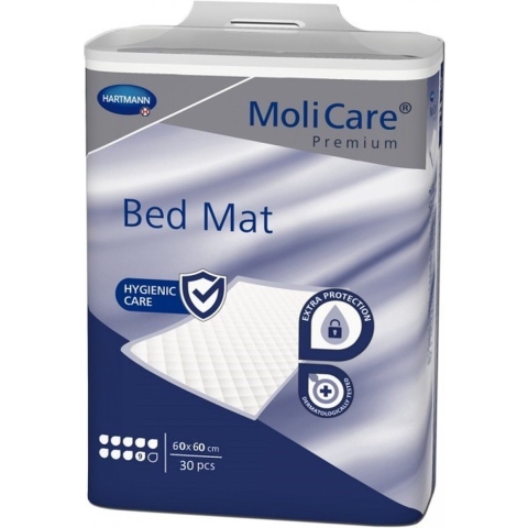 MoliCare Premium Bed Mat 9 Drops 60 x 60 cm | 30 stuks