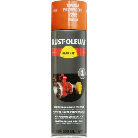 Rust-Oleum 2255 Hard Hat - Fluorescerend Oranje - 0,5L