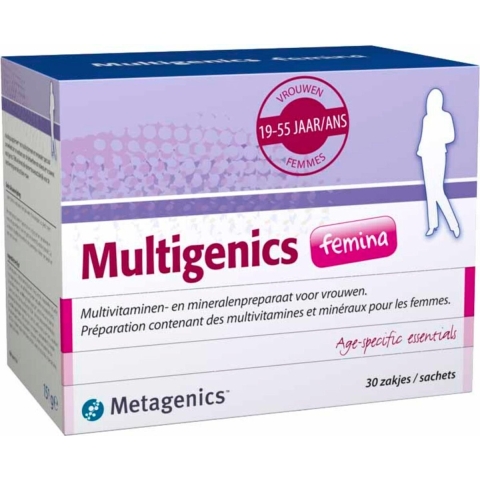 Multigenics Femina | 30 zakjes
