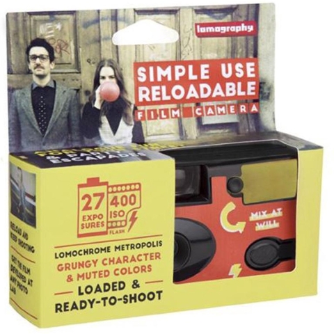 Lomography 400/27 Metropolis Simple Use Camera Reloadable