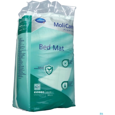 MoliCare Premium Bed Mat 5 Druppels 60 x 90 cm | 30 stuks