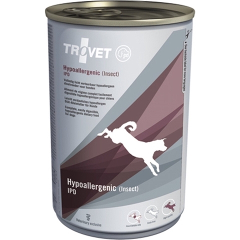Trovet IPD Hypoallergenic (Insect) Hond | 6 x 400 g