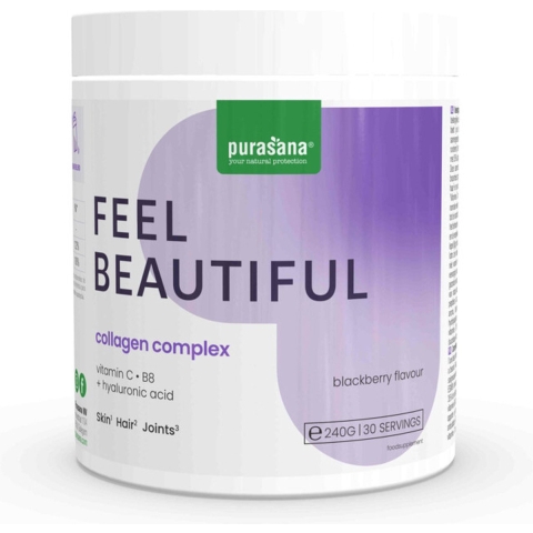 Purasana Feel  Beautiful Collagen Blackberry | 240 g