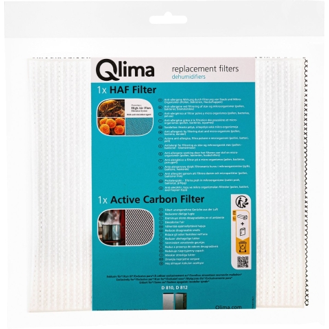 Qlima D 81x HAF Filter Voor D 812 Smart