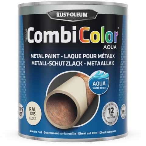 Rust-Oleum Combicolor Aqua Hoogglans - Ral 1015 Licht Ivoor - 0,75L