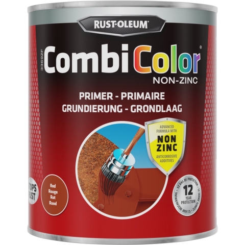 Rust-Oleum Combiprimer Zinkvrij Roodbruin 750Ml
