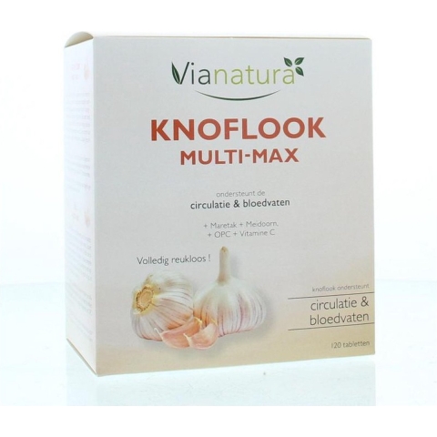Vianatura Knoflook Multi-Max | 120 tabletten