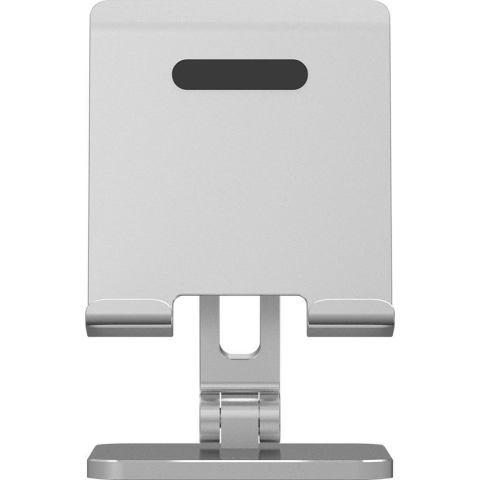WiWu Luxe Smartphone en Tablet Standaard voor tafel of bureau Metaal – Extra Stevig & Opvouwbaar