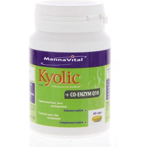 Mannavital Kyolic + Co-Enzym Q10 | 60 capsules