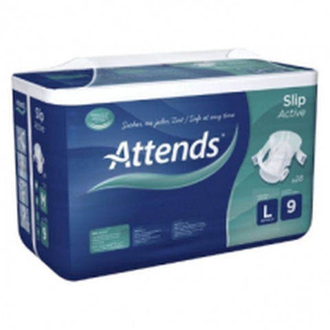 Attends Slip Active 9 L | 28 stuks
