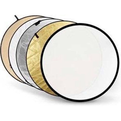 Godox 5-in-1 Reflectiescherm Goud, Zilver, Soft Gold, Wit, Transparant - 110cm