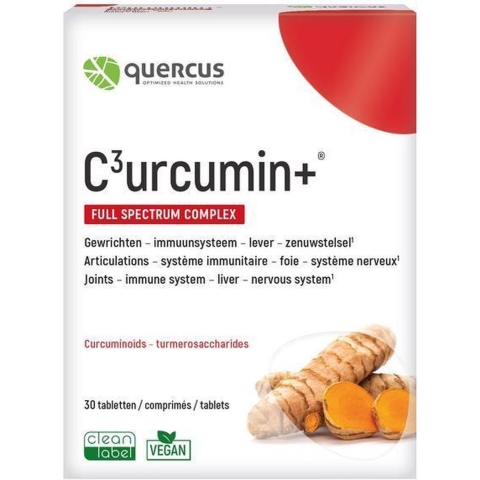 Quercus C3urcumin+ | 30 tabletten