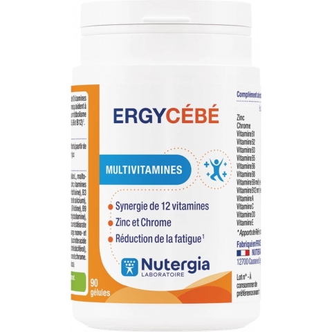 Nutergia Ergycébé | 90 capsules