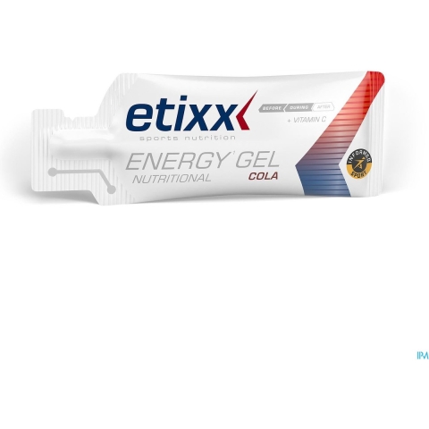 Etixx Energy Gel Nutritional Cola | 12 x 38 g