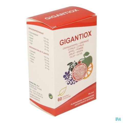 Soria Gigantiox | 60 tabletten