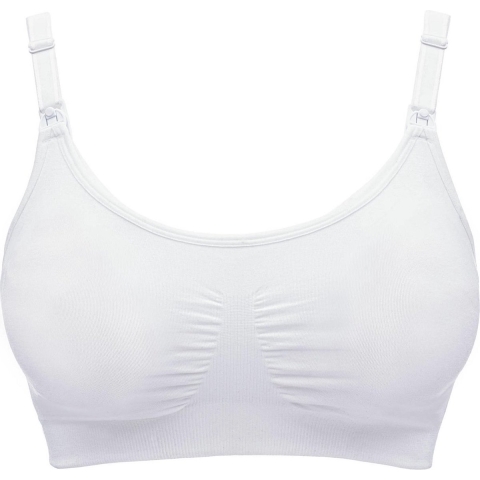 Medela 3-in-1 Borstvoedings- en Afkolfbeha Wit Maat XL | 1 stuk