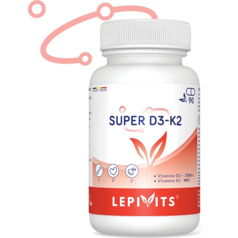 Lepivits Super D3-K2 | 90 capsules