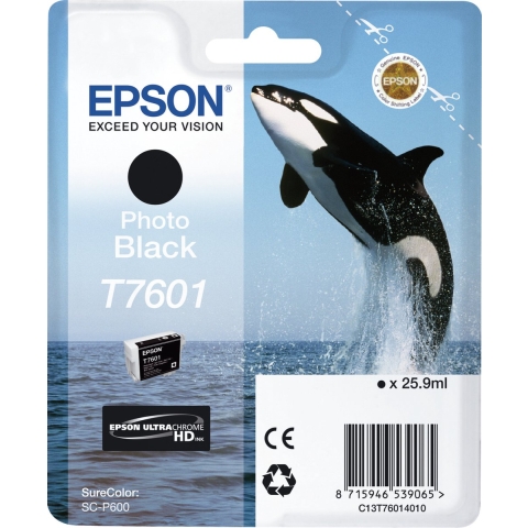 EPSON T7601 inktcartridge Foto Zwart 25,9ml