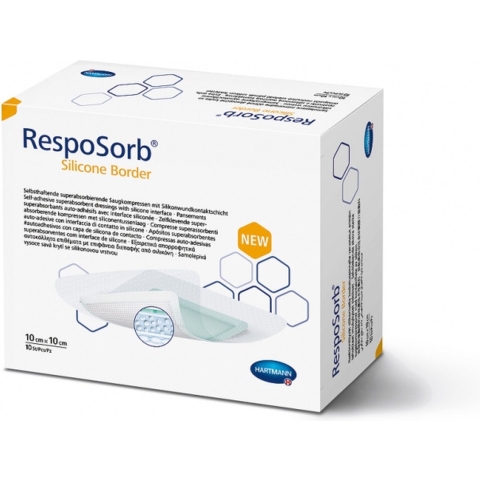 RespoSorb Silicone Border 10 x 10 cm | 10 stuks
