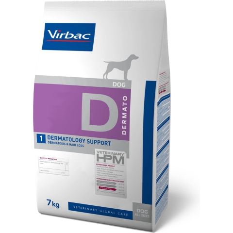 Virbac Veterinary HPM Dog Dermatology Support D1 | 3 kg