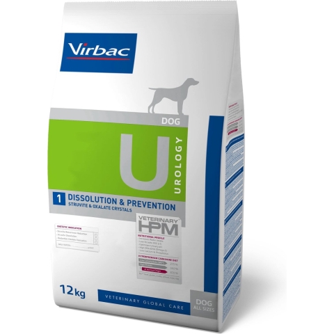 Virbac Veterinary HPM Dog Urology Dissolution&Prevention U1 | 3 kg