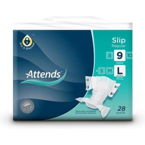 Attends Slip Regular 9 L | 28 stuks