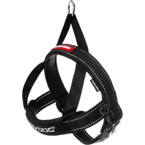 EzyDog Quick Fit tuig XS Zwart